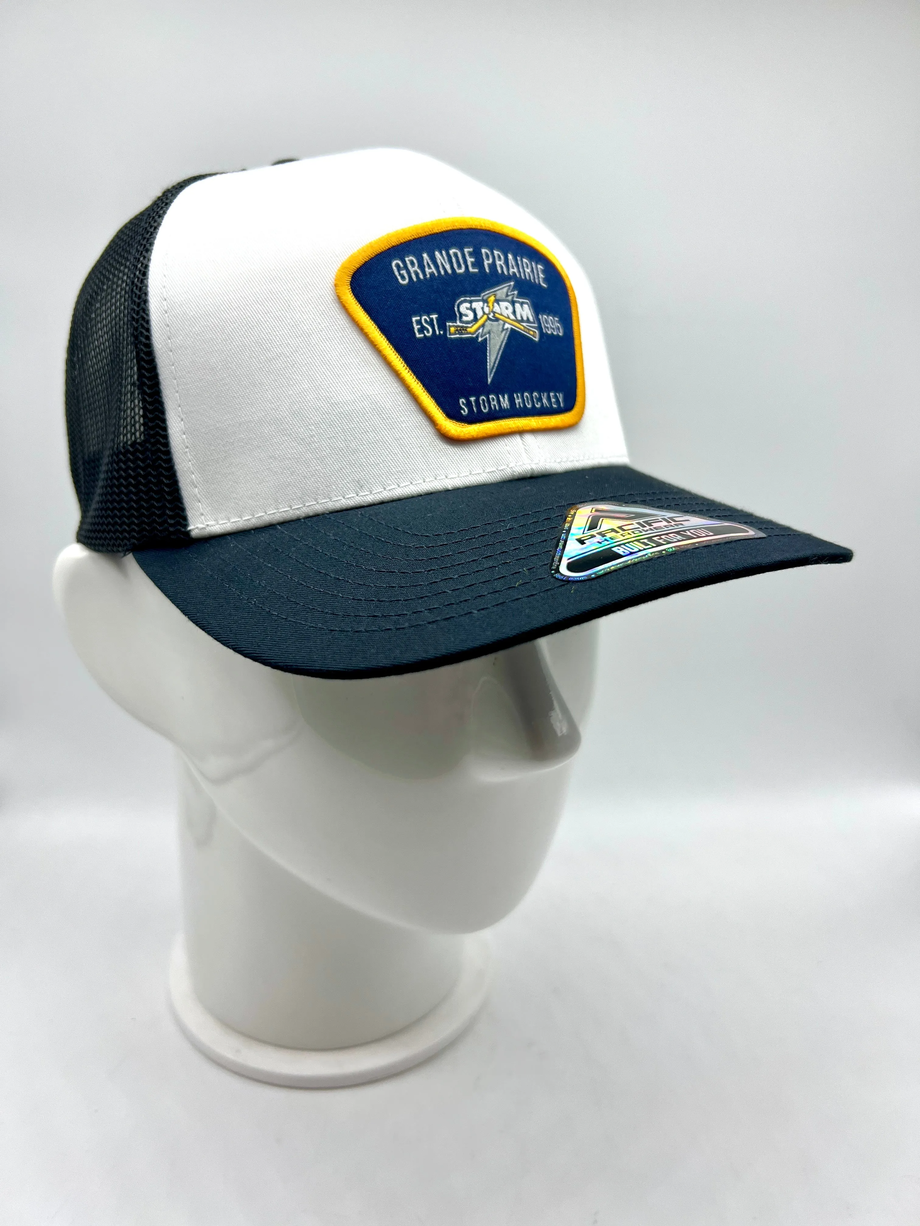 Storm Woven Patch Tucker Cap