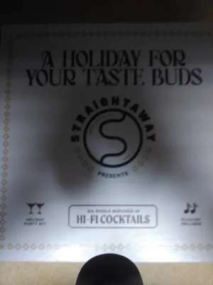 Straightaway 50ml Holiday Sipping Sampler Set 5x50ml