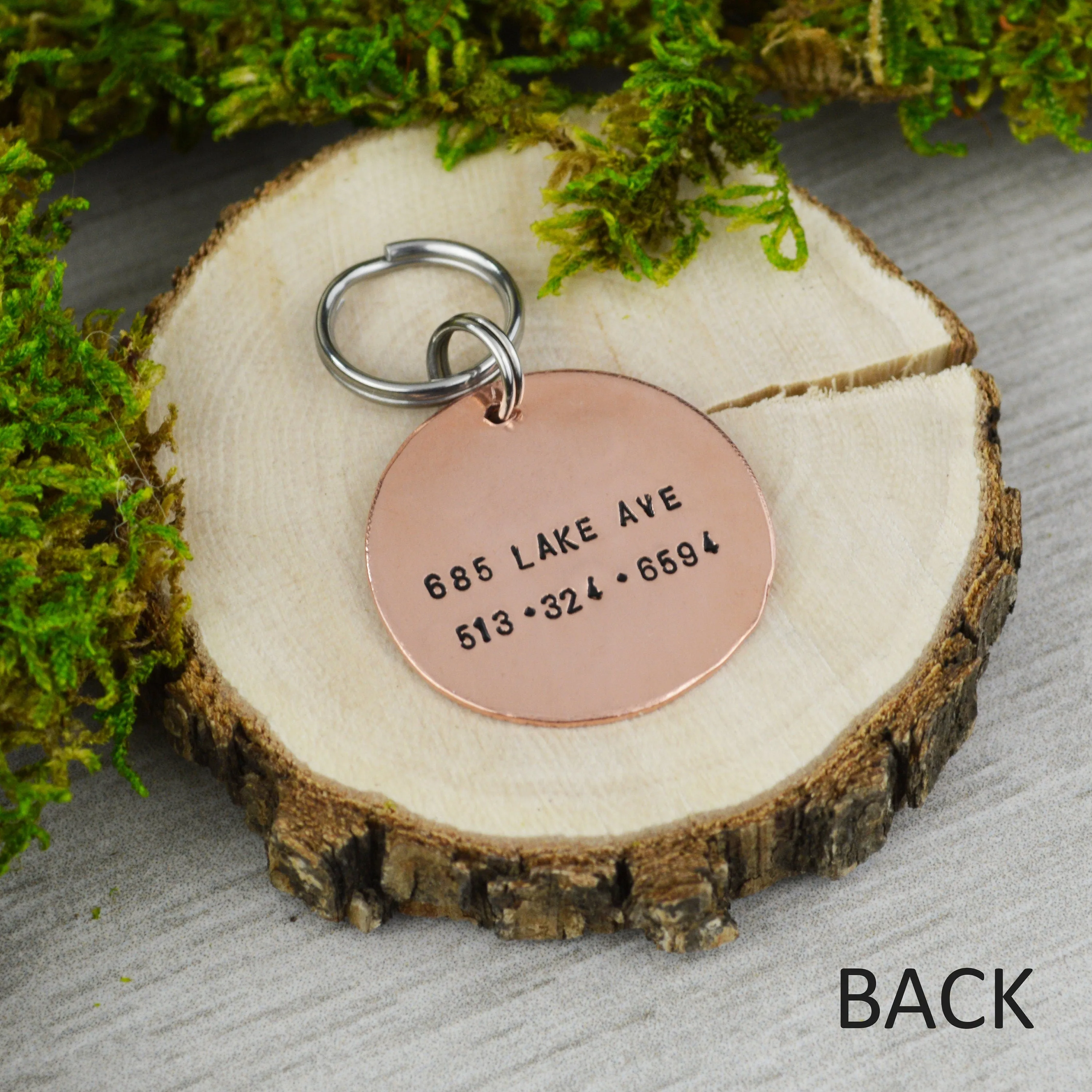 Sunshine on the Peaks Pet ID Tag