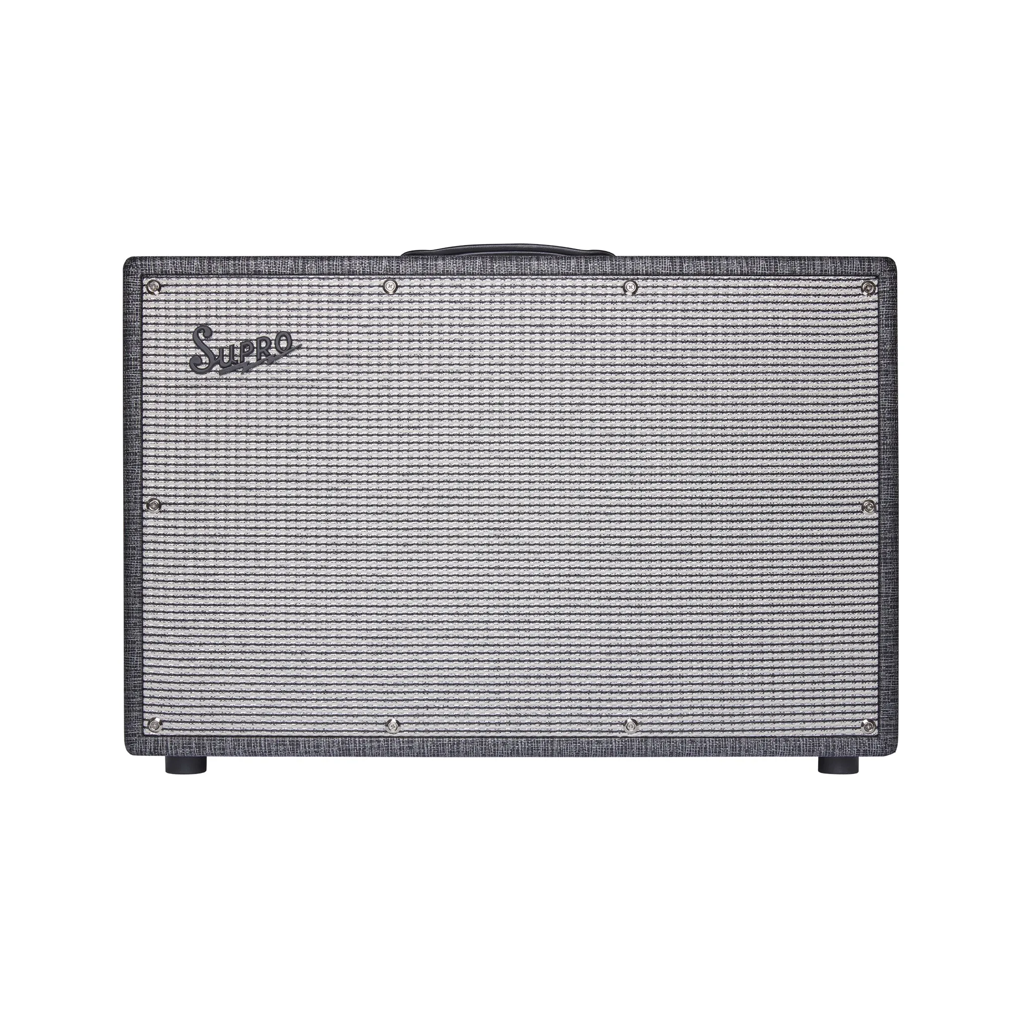 Supro 1799 Magick 2x12 inch Guitar Extension Cabinet, Black