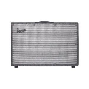 Supro 1799 Magick 2x12 inch Guitar Extension Cabinet, Black