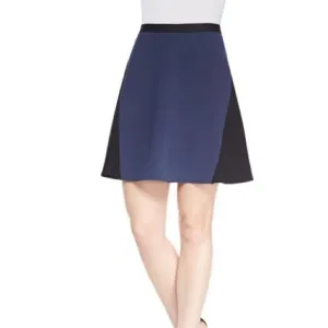 T Tahari Arya Colorblock A-line Skirt