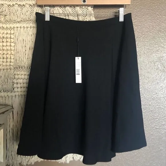 T Tahari Arya Colorblock A-line Skirt