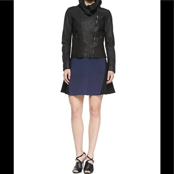 T Tahari Arya Colorblock A-line Skirt
