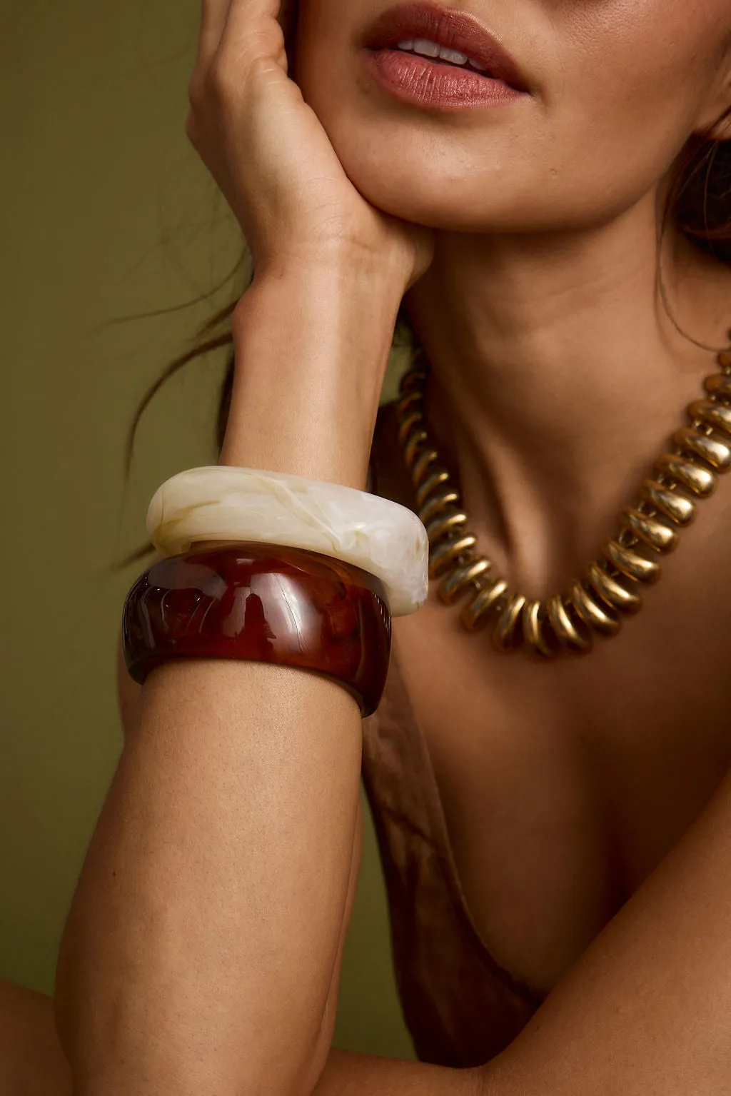 Tabby Set of 2 Chunky Bangles