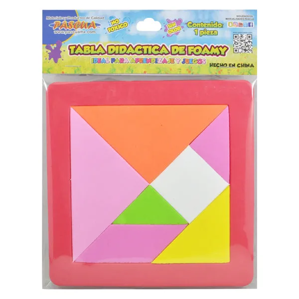 TANGRAM CHICO FOAMY PASCUA