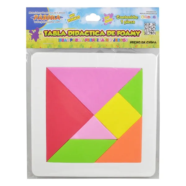 TANGRAM CHICO FOAMY PASCUA