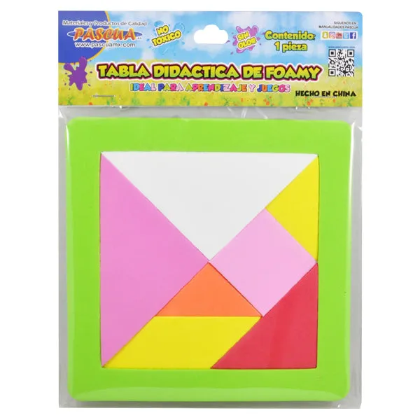 TANGRAM CHICO FOAMY PASCUA