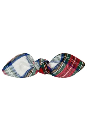 Tartan Knotted Hair Bow