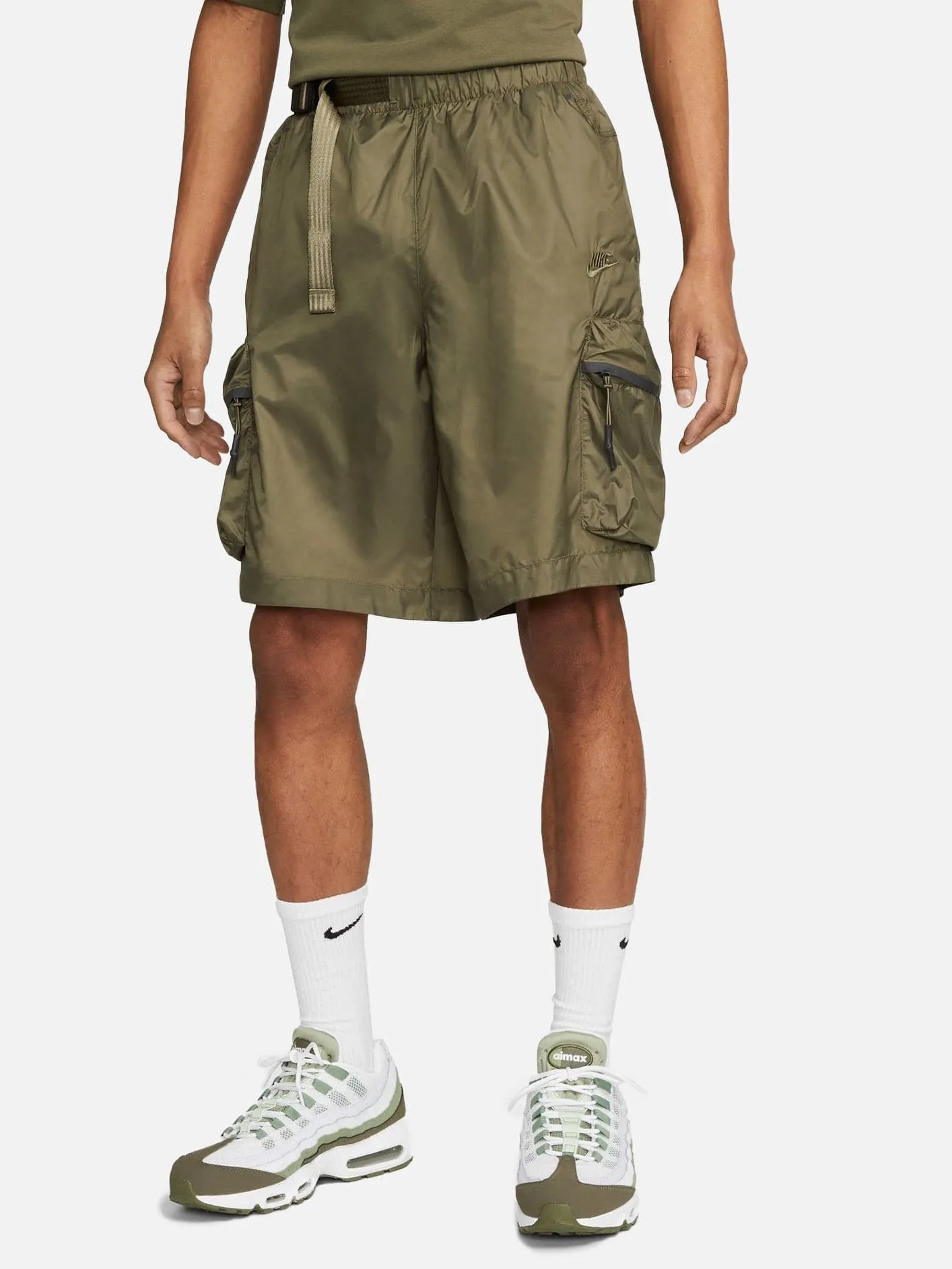 Tech Pack Woven Utility Short - Green