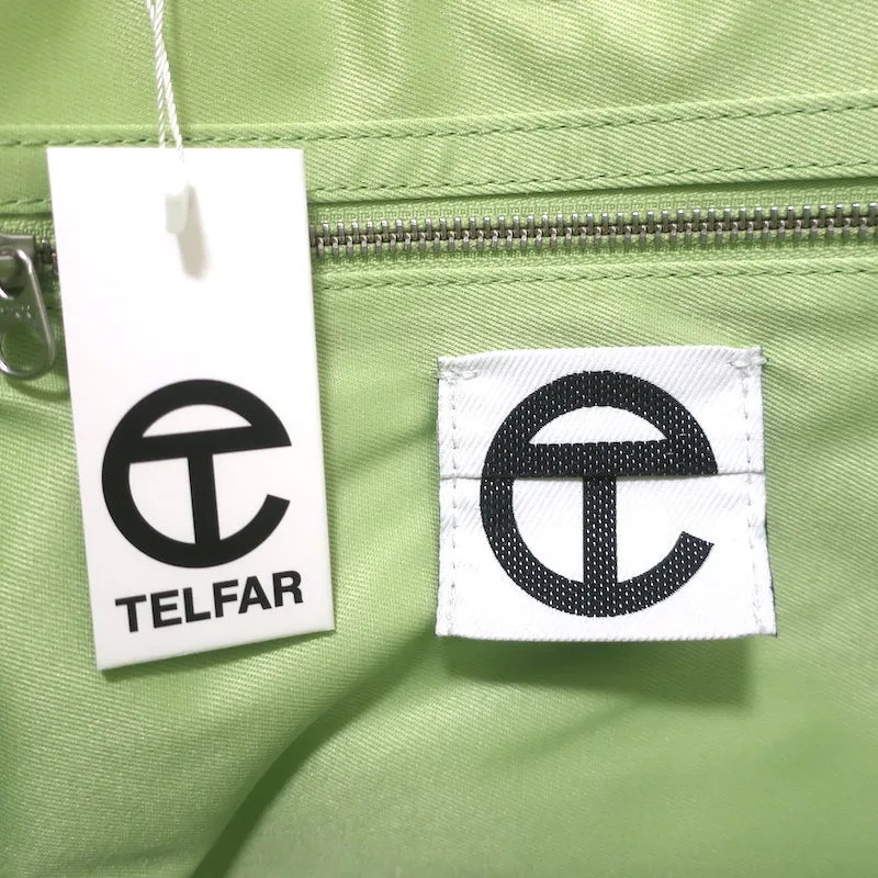TELFAR Medium Shopping Bag Double Mint Faux Leather Crossbody