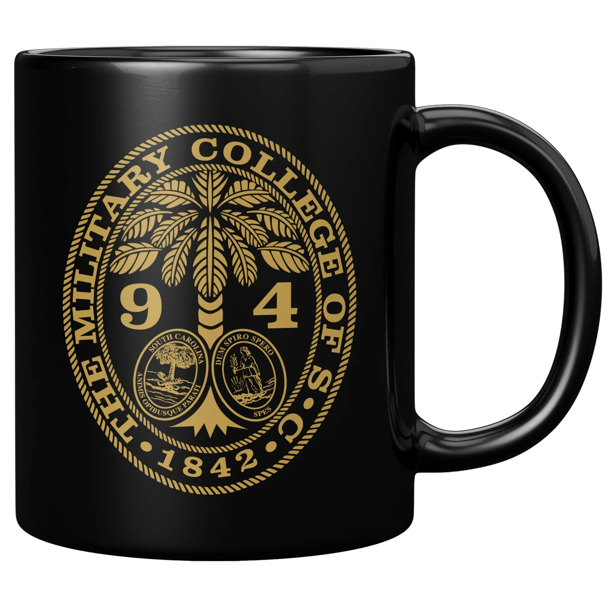The Citadel, Class of 1994, Ring Bezel 11 oz Black Mug