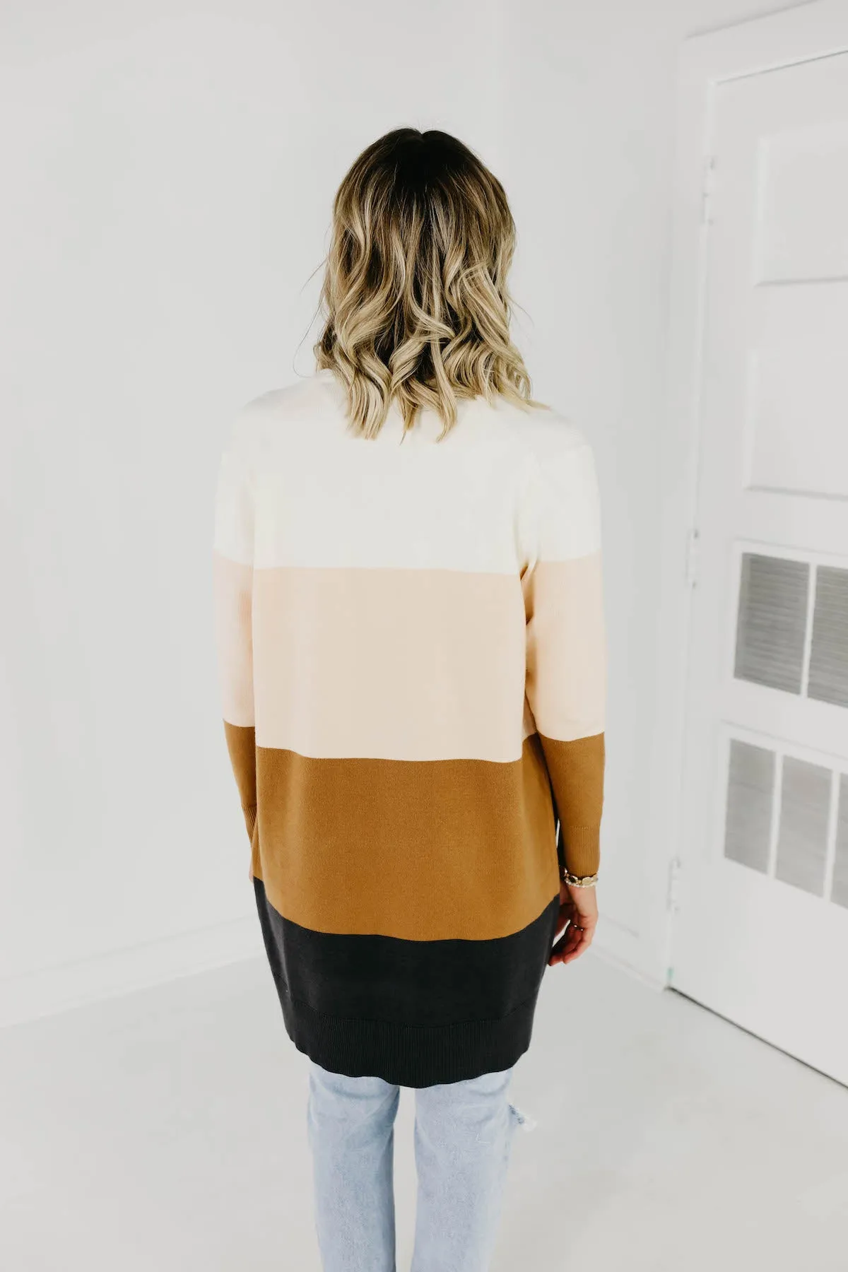 The Neapolitan Colorblock Cardigan - Multi