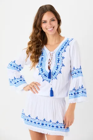 Tiare Hawaii Greek Islands Mini Dress Santorini