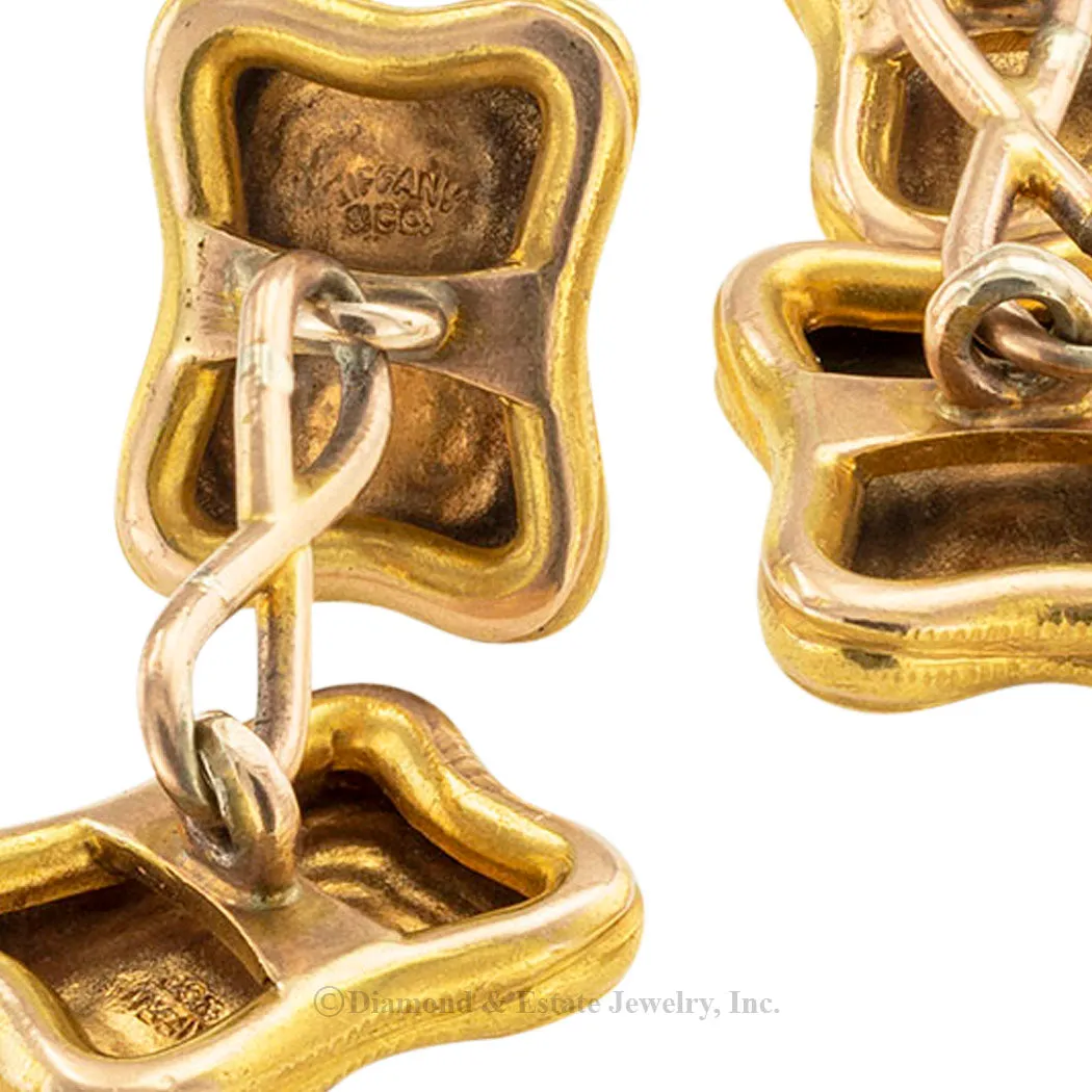 Tiffany & Co Gold Cufflinks