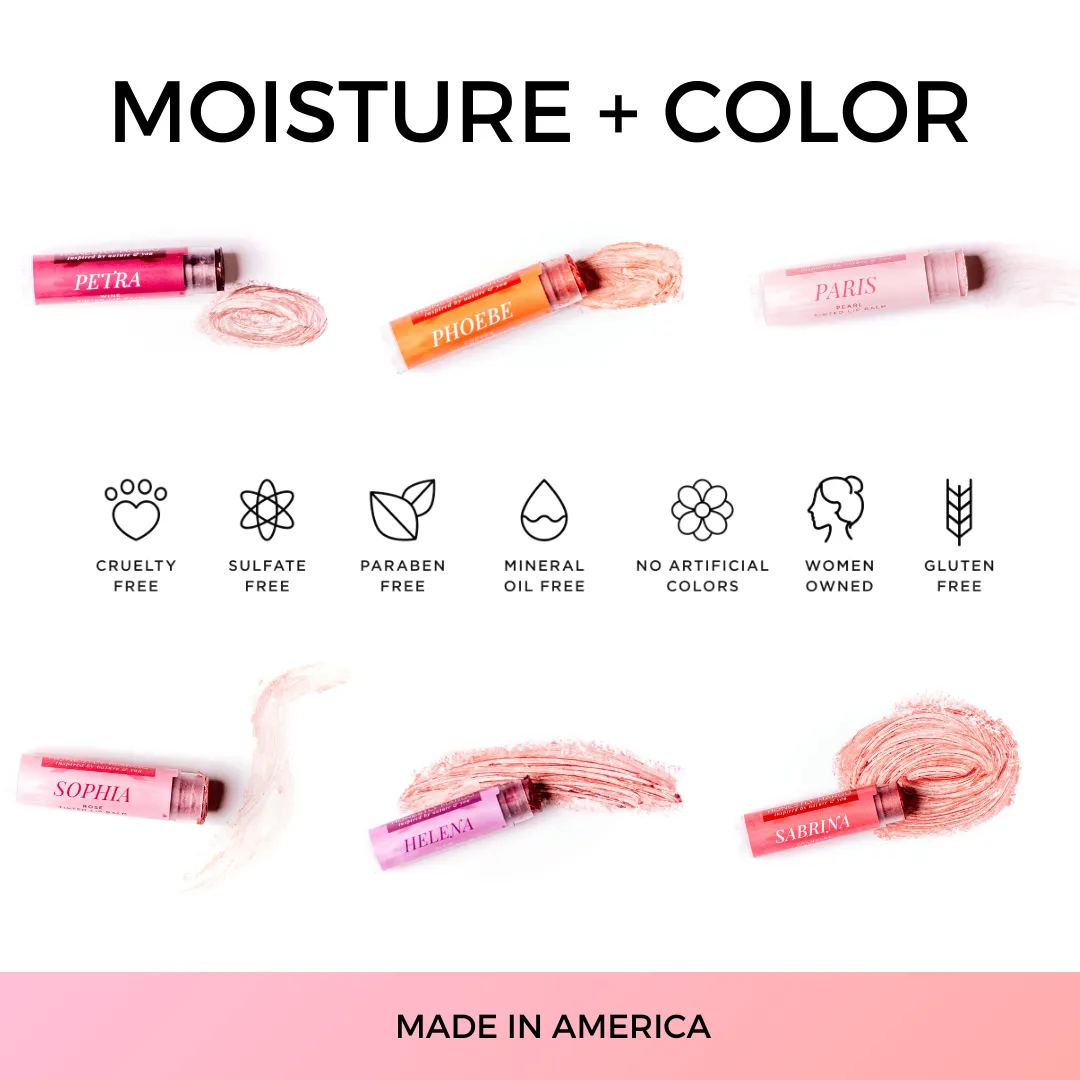 Tinted Lip Balms