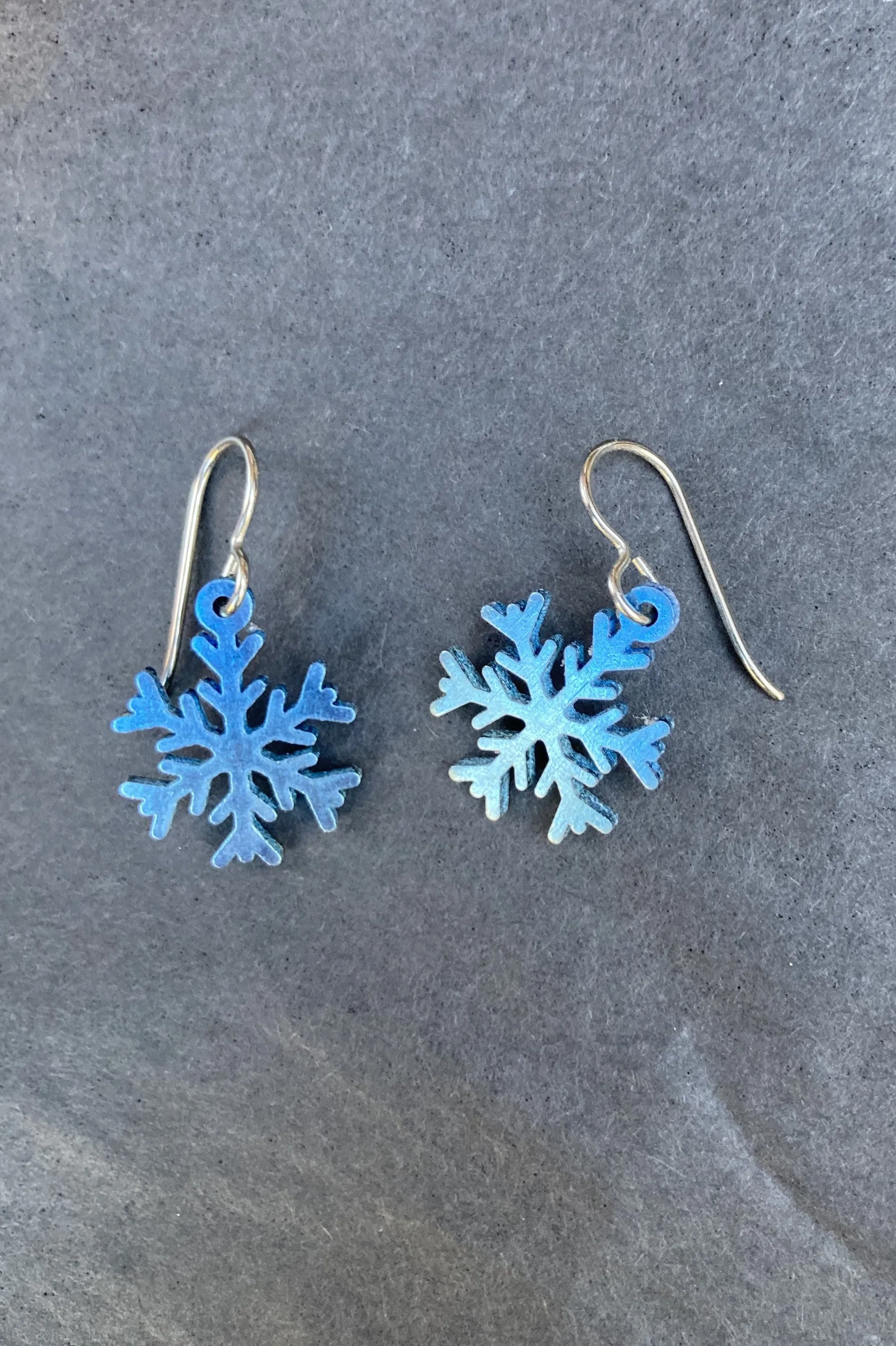 Titanium Holiday Earrings