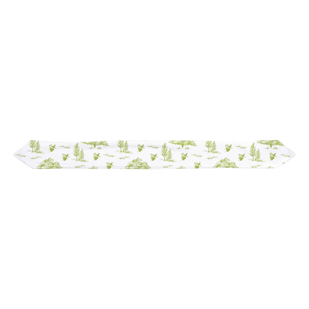 Toile (Green) Baby Headband