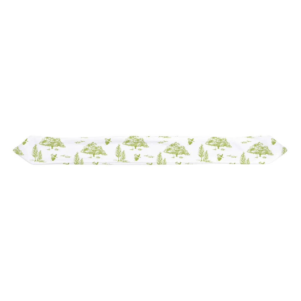 Toile (Green) Baby Headband