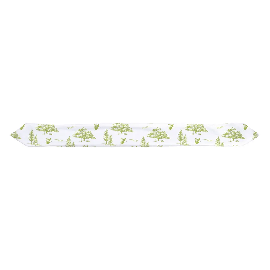 Toile (Green) Baby Headband