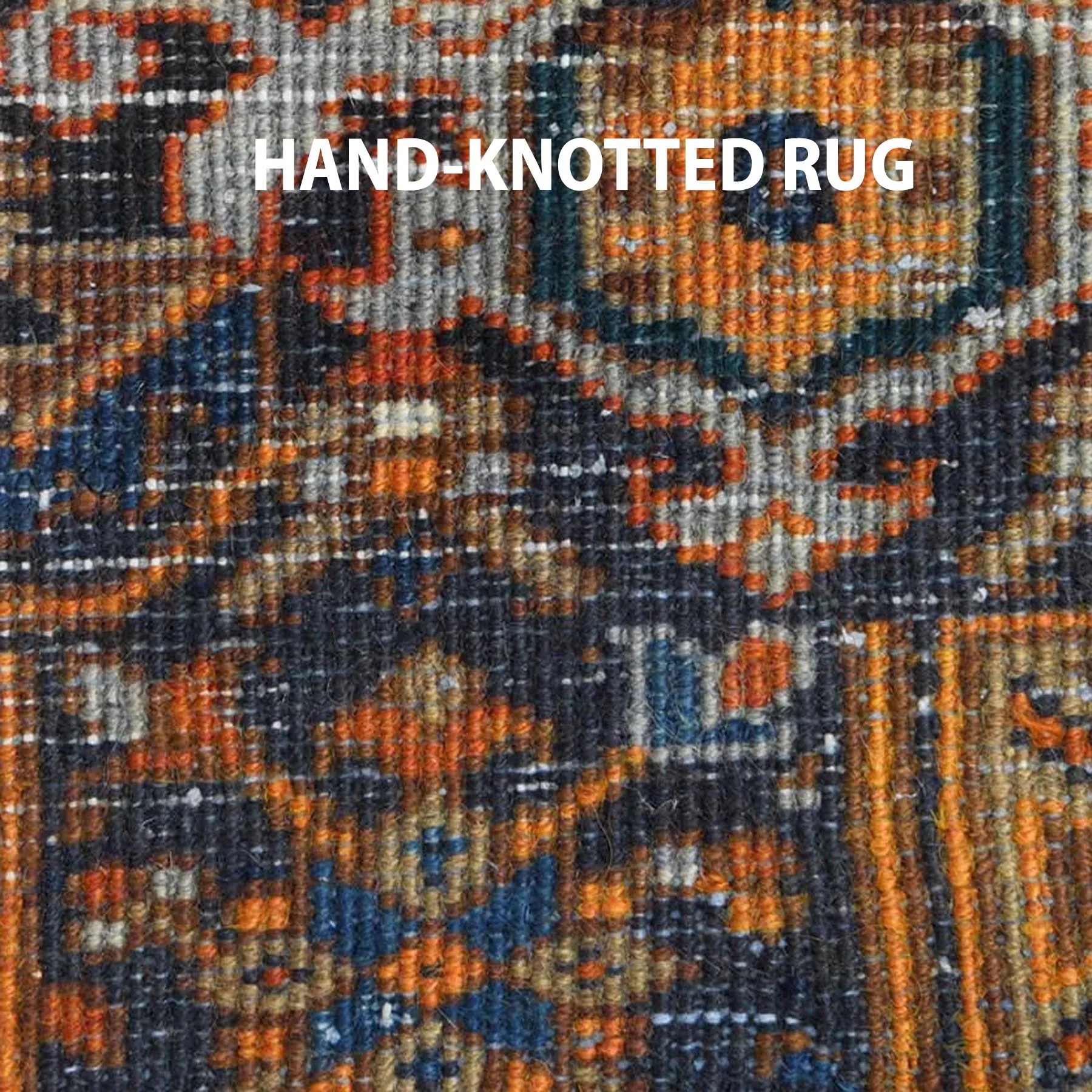 Traditional Hand-Knotted Heriz Handmade Wool Rug (Size 8.0 X 10.6) Cwral-8490