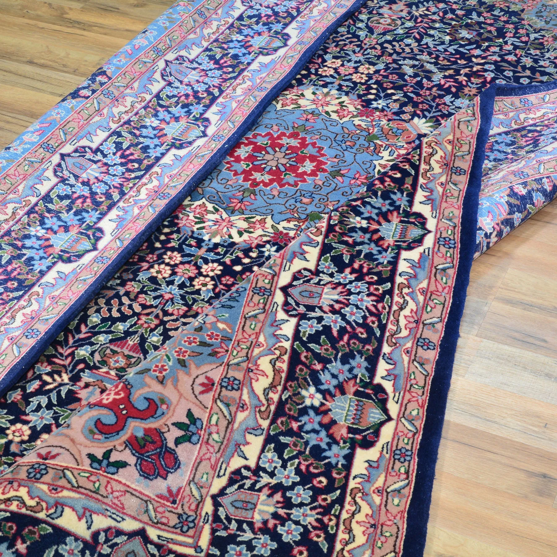 Traditional Hand-Knotted Sino Tabriz Design Handmade Wool Rug (Size 6.0 X 8.9) Cwral-9963