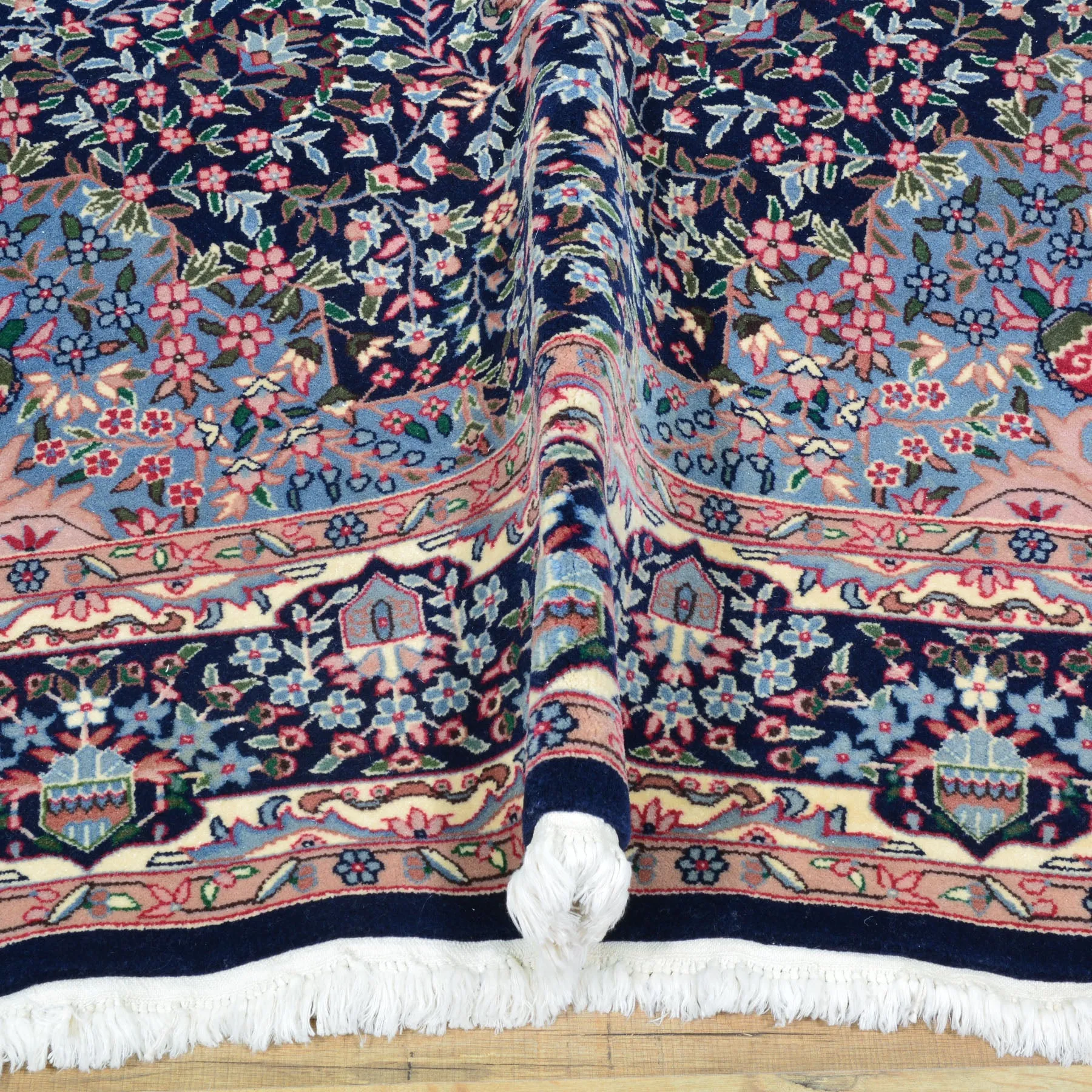 Traditional Hand-Knotted Sino Tabriz Design Handmade Wool Rug (Size 6.0 X 8.9) Cwral-9963
