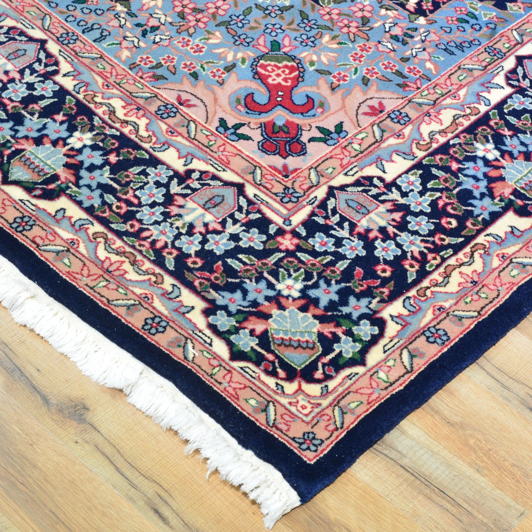 Traditional Hand-Knotted Sino Tabriz Design Handmade Wool Rug (Size 6.0 X 8.9) Cwral-9963