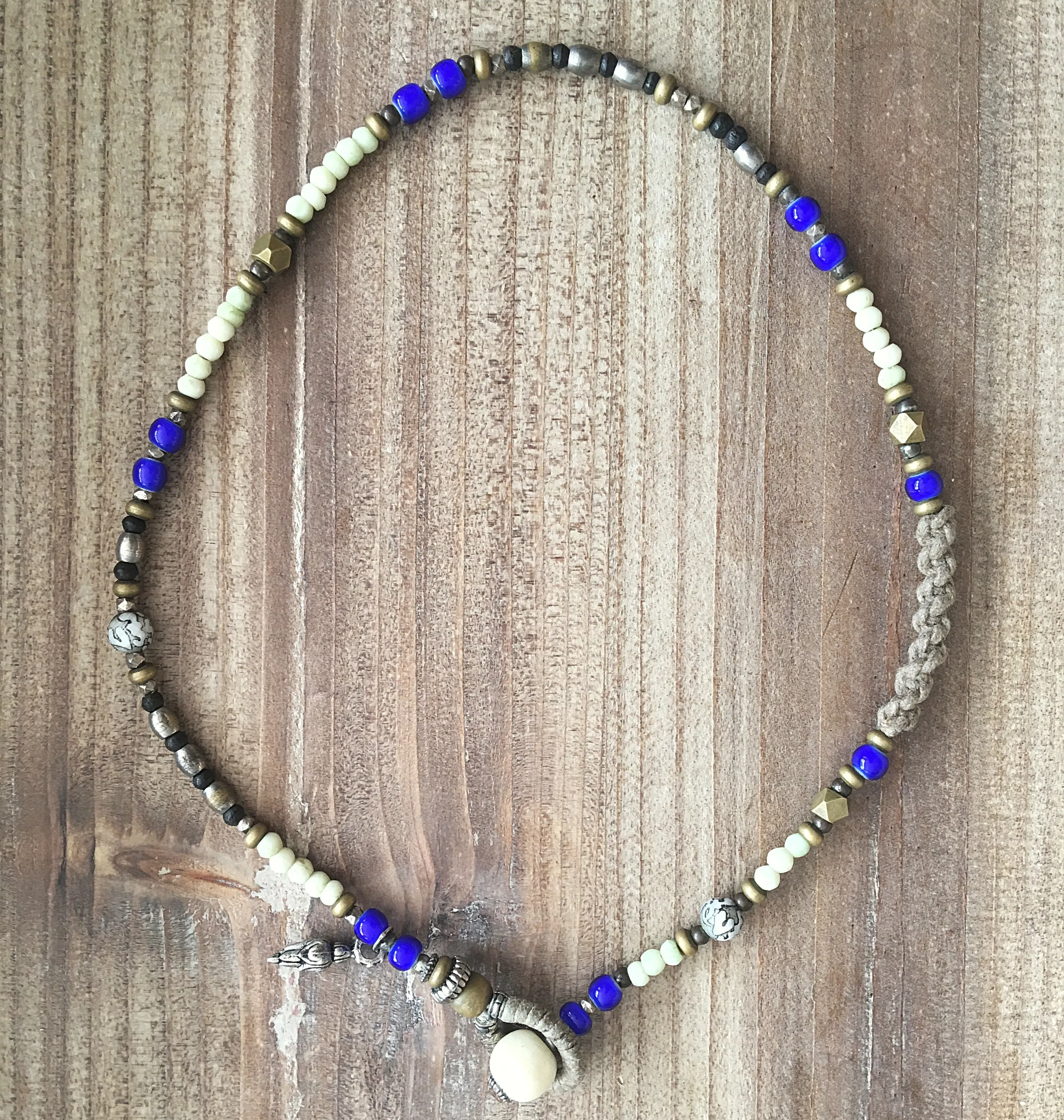 Tribal Woven Detail Wrap Bracelet