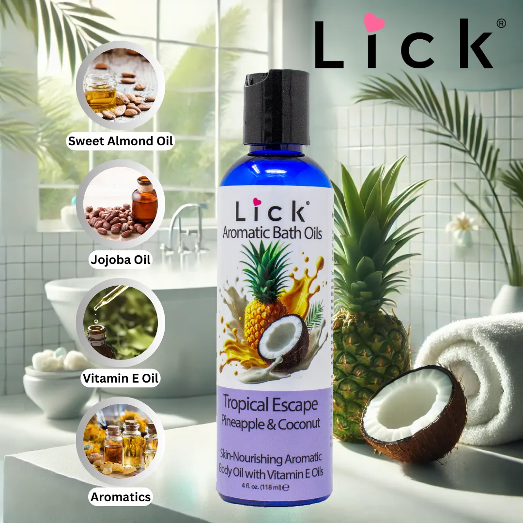 Tropic Escape - Pineapple and Coconut Aromatic Bath Oil