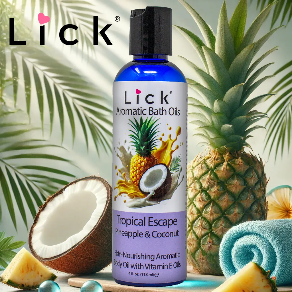 Tropic Escape - Pineapple and Coconut Aromatic Bath Oil