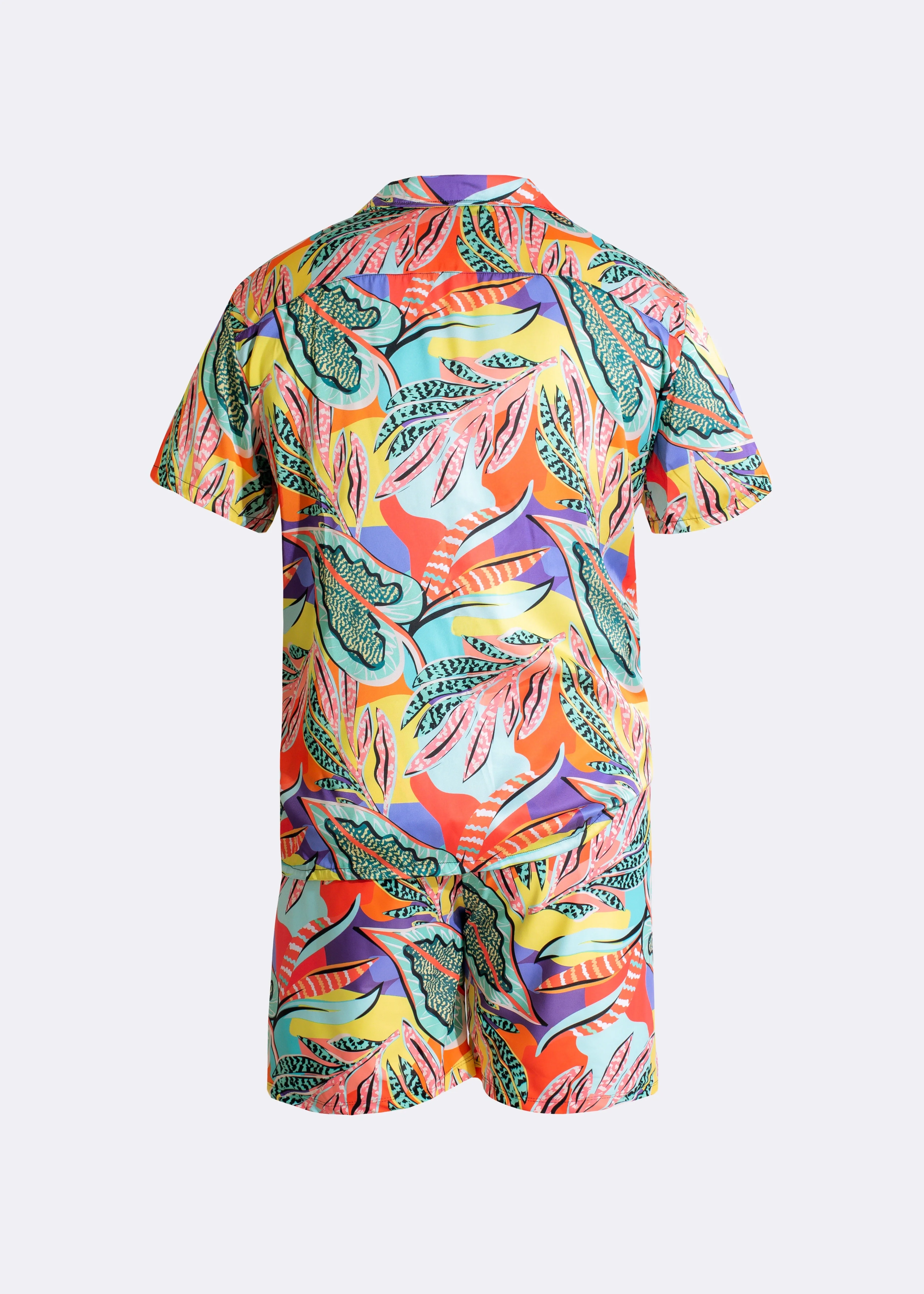 Tropical Getaway Shirt Orange
