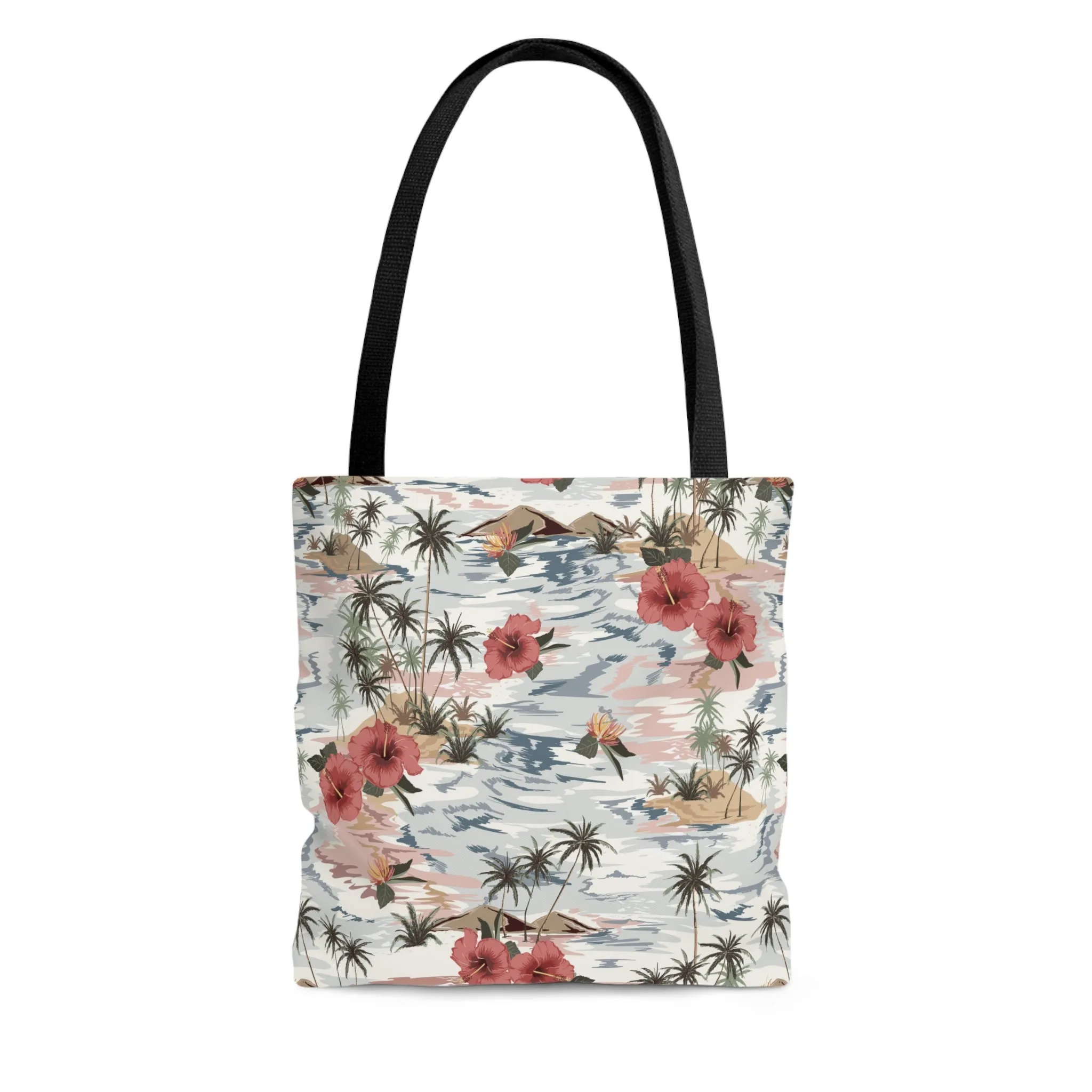 Tropical Print Tote Bag