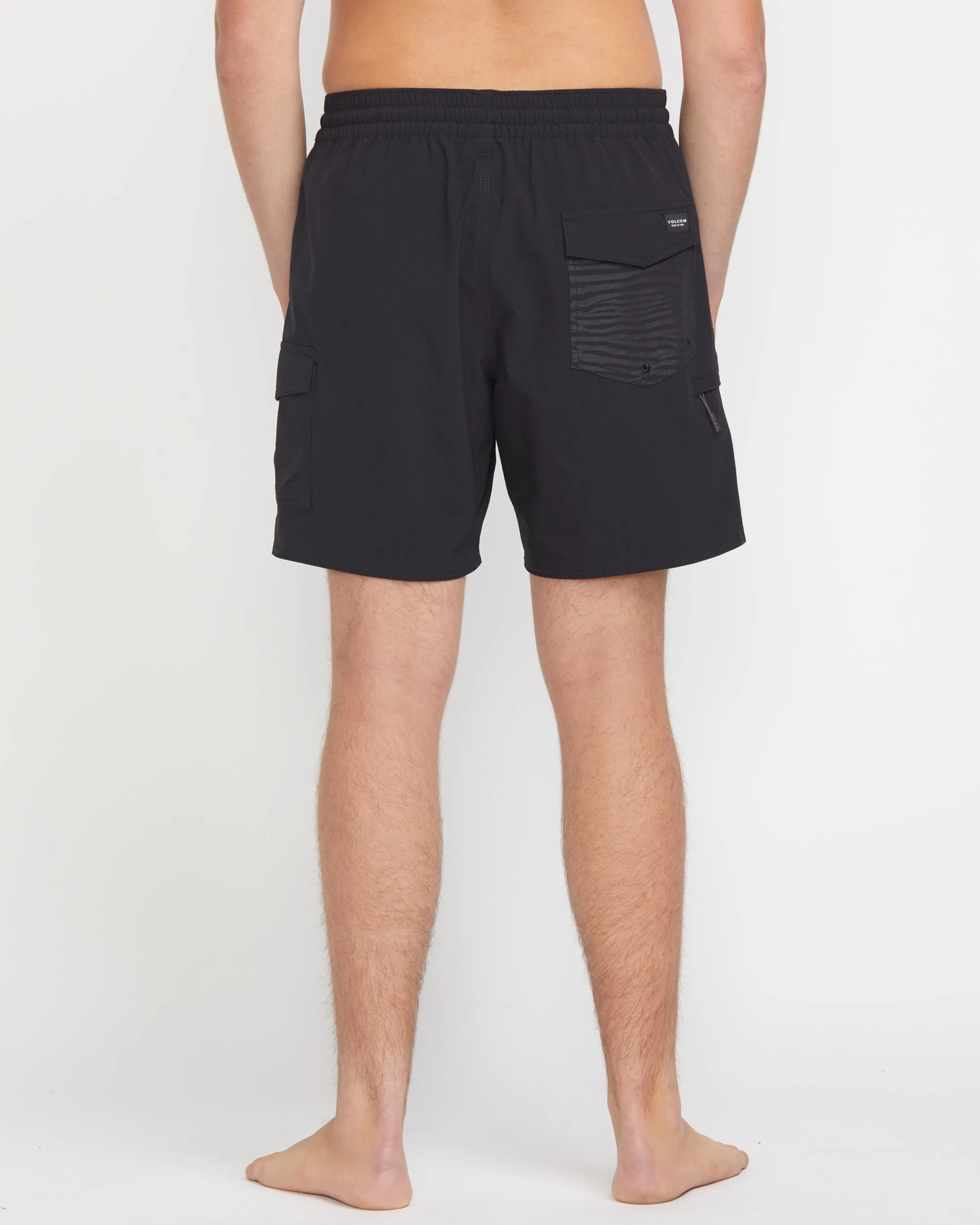 Truly Liberators 17" Boardshort - BLACK