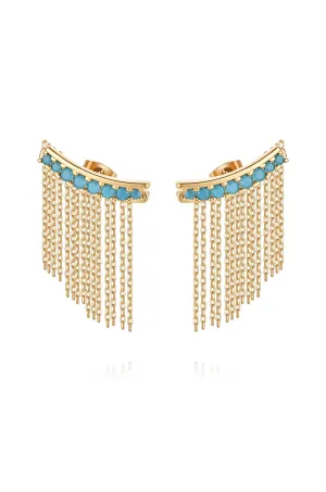 Turquoise Crystal Ear Crawler