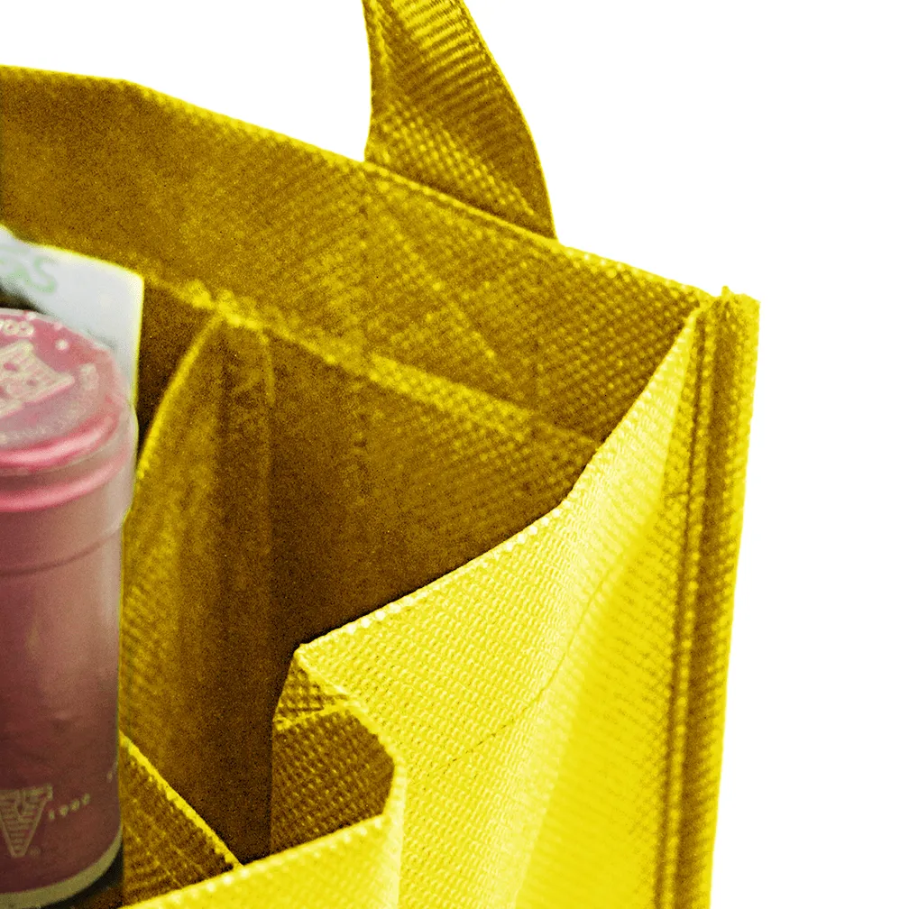 Two bottle Wine Tote, Double Layered *Fully Customizable*