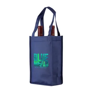 Two bottle Wine Tote, Double Layered Premium Plus *Fully Customizable*