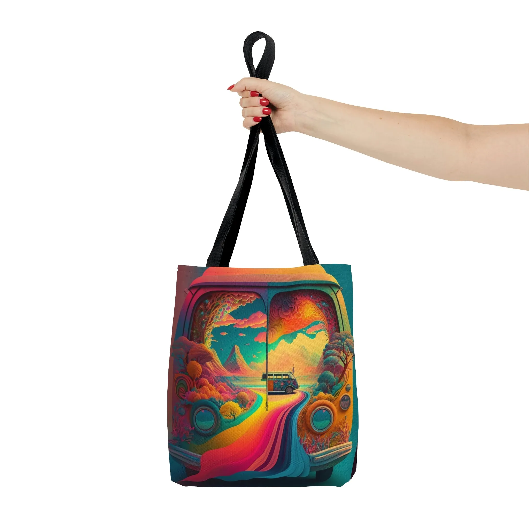 Two tone Volkswagen van Tote bag