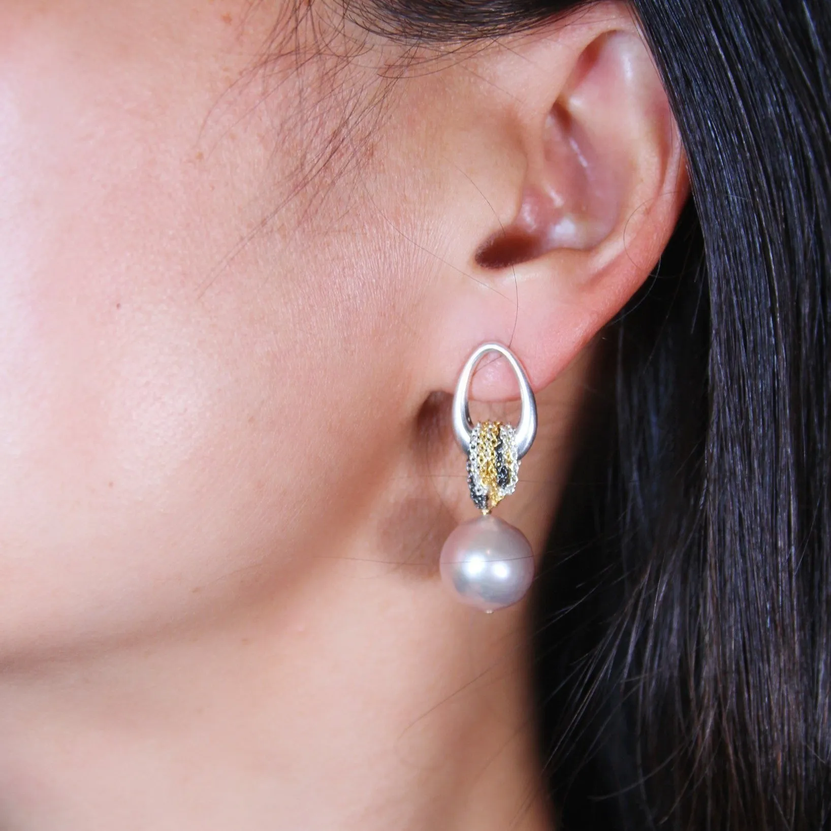 Under the Sea Pearl Earrings