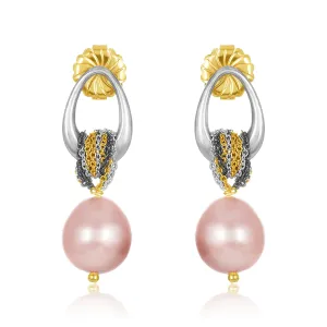 Under the Sea Pearl Earrings