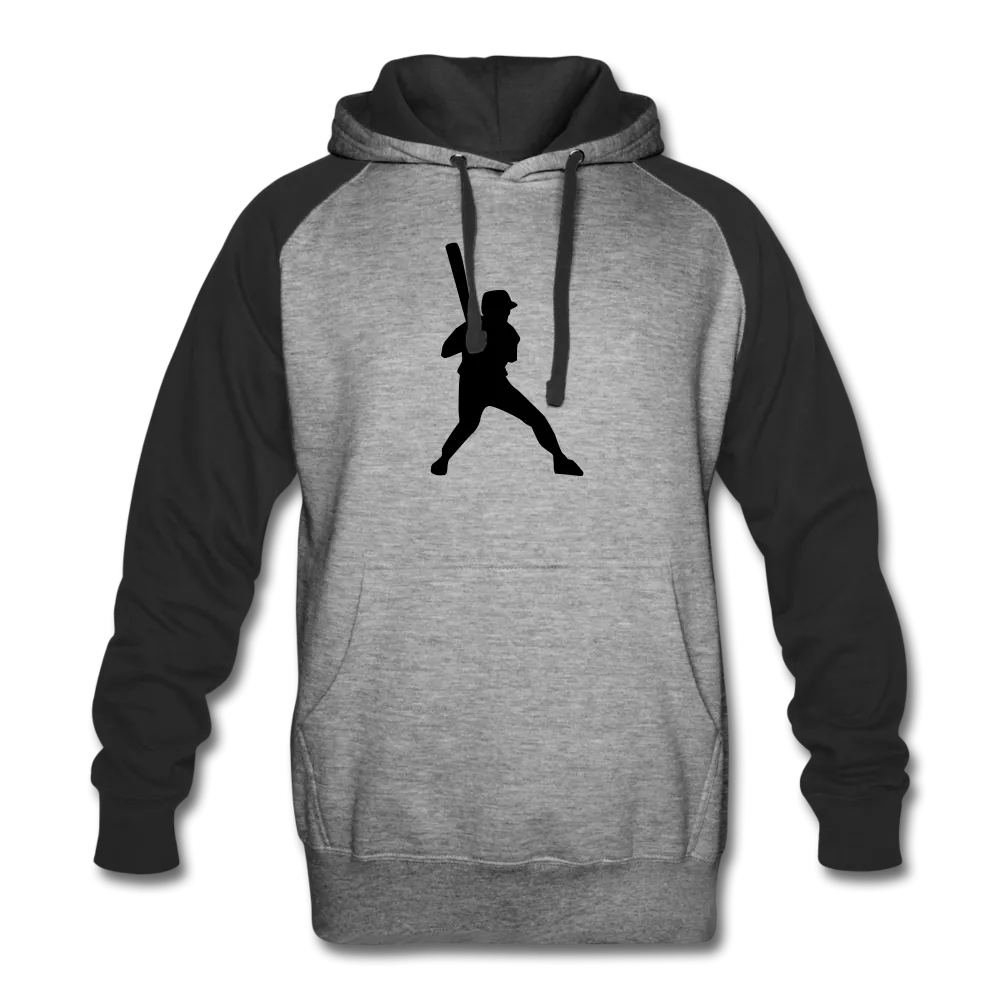 UNISEX BASEBALL PLAYER Colorblock Hoodie