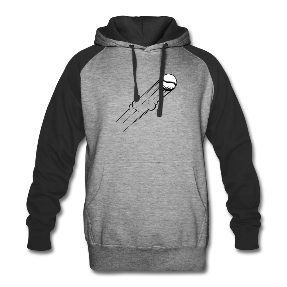 UNISEX FLYING BASEBALL Colorblock Hoodie