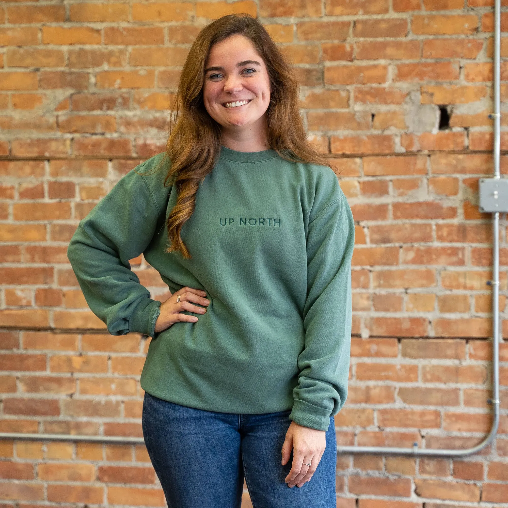 Up North Embroidered Sweatshirt