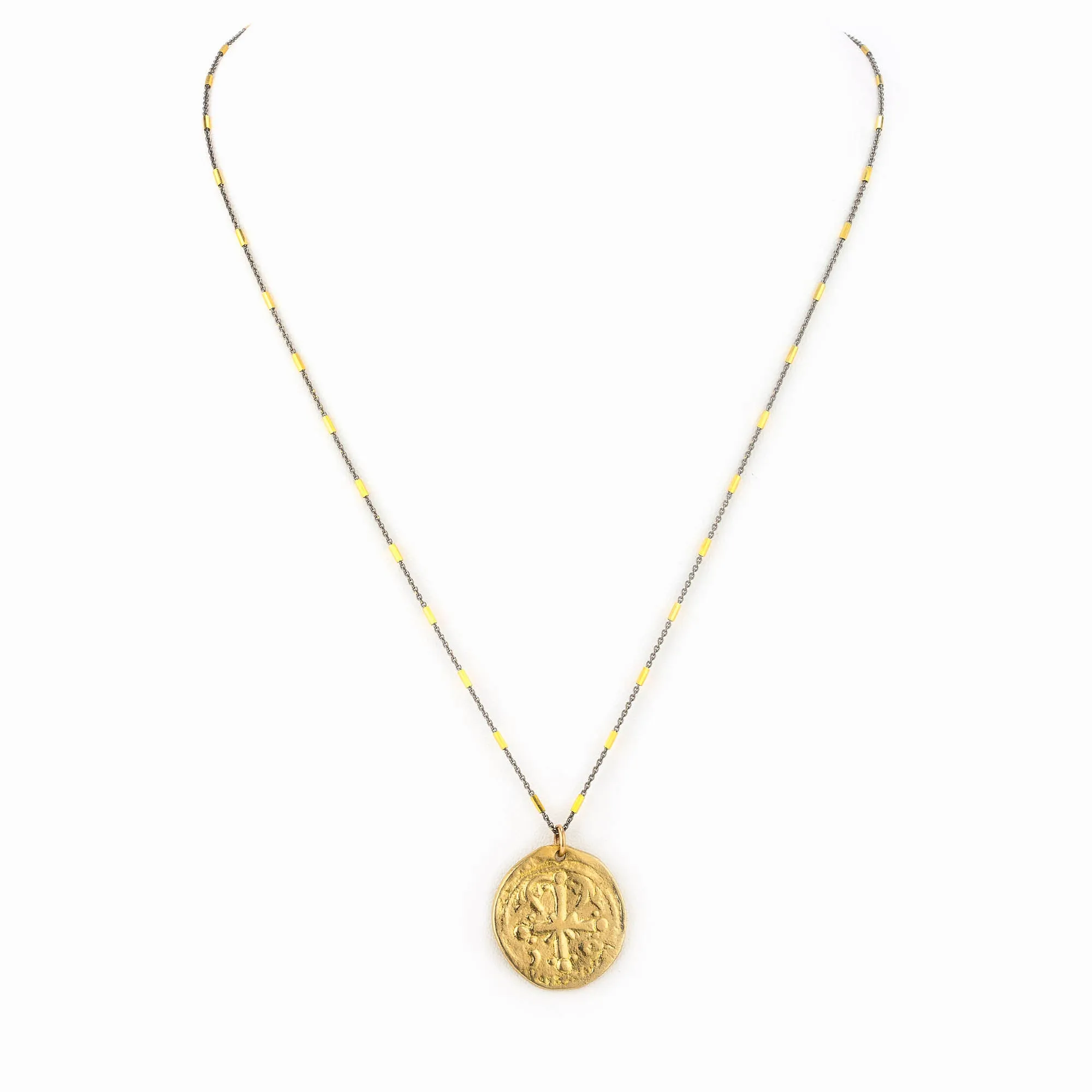 Ursa Mixed Metal Necklace