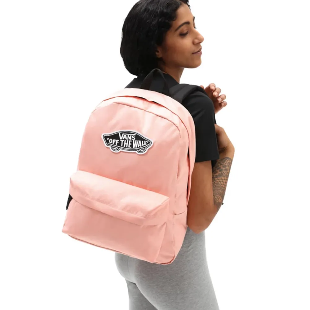Vans Womens Realm Backpack  - Coral Almond