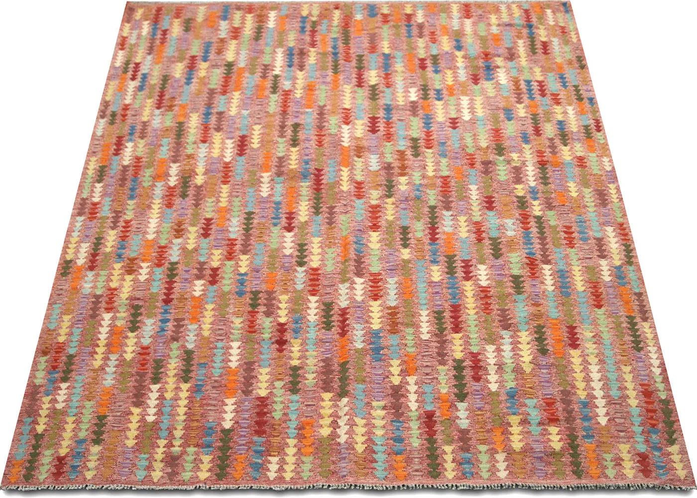 Vintage Afghan Maimana Kilim - 7'2" x 9'6"