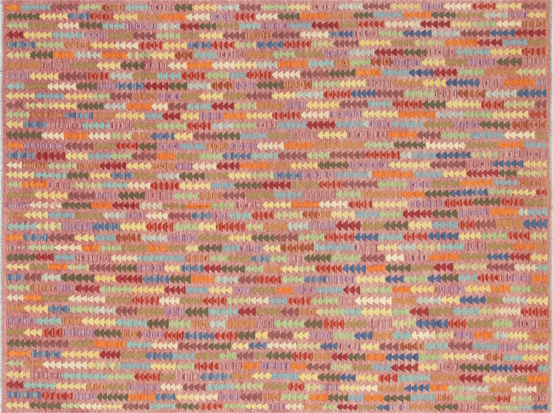 Vintage Afghan Maimana Kilim - 7'2" x 9'6"