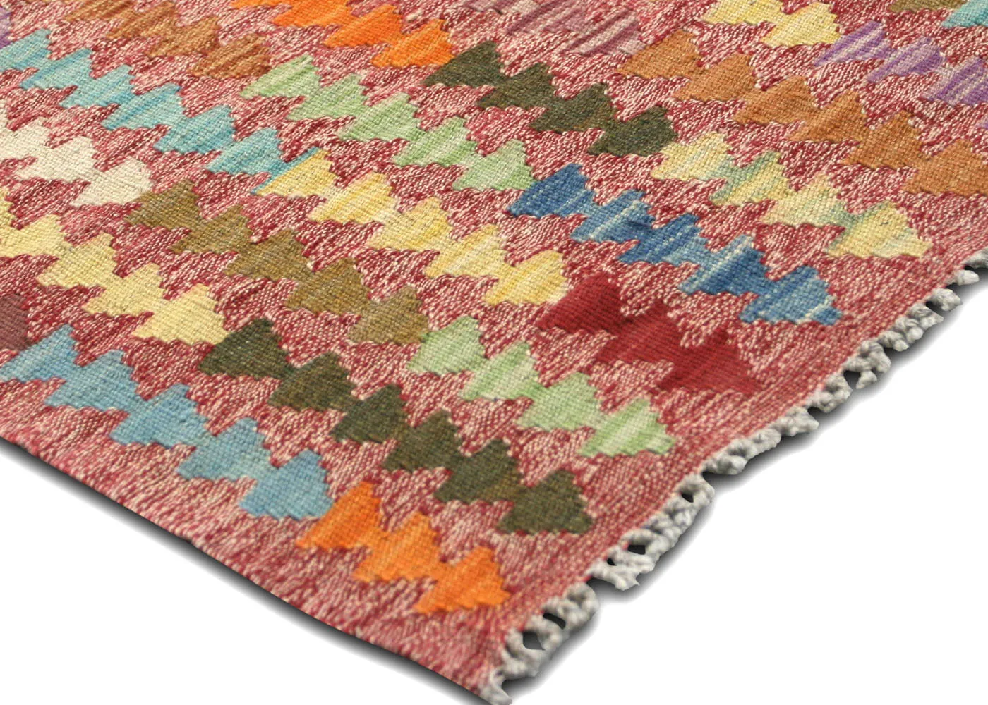Vintage Afghan Maimana Kilim - 7'2" x 9'6"