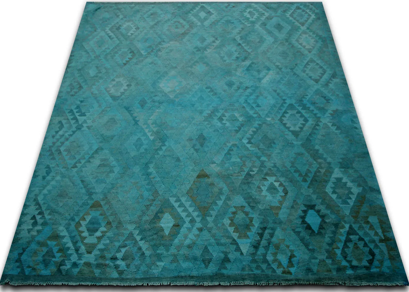 Vintage Afghan Maimana Kilim - 9'1" x 9'9"