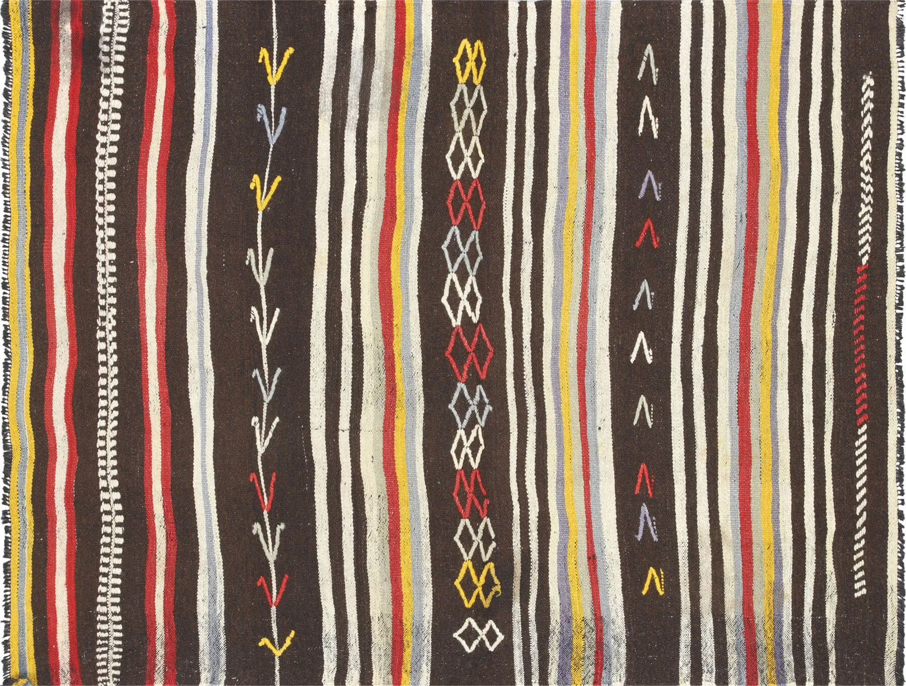 Vintage Turkish Kilim - 4'9" x 6'1"
